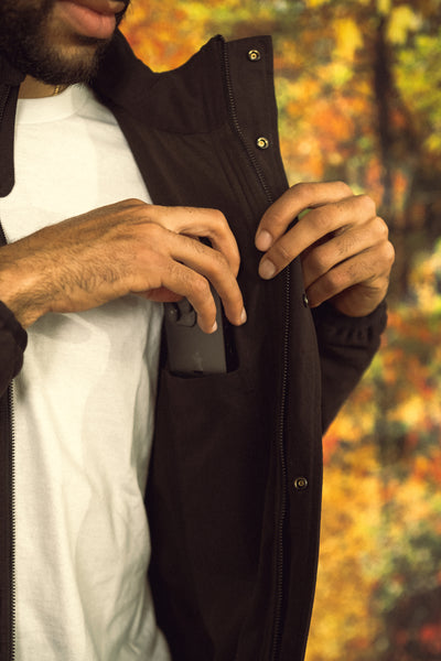 Path Quilted Jacket [Black] – Quasi Skateboards