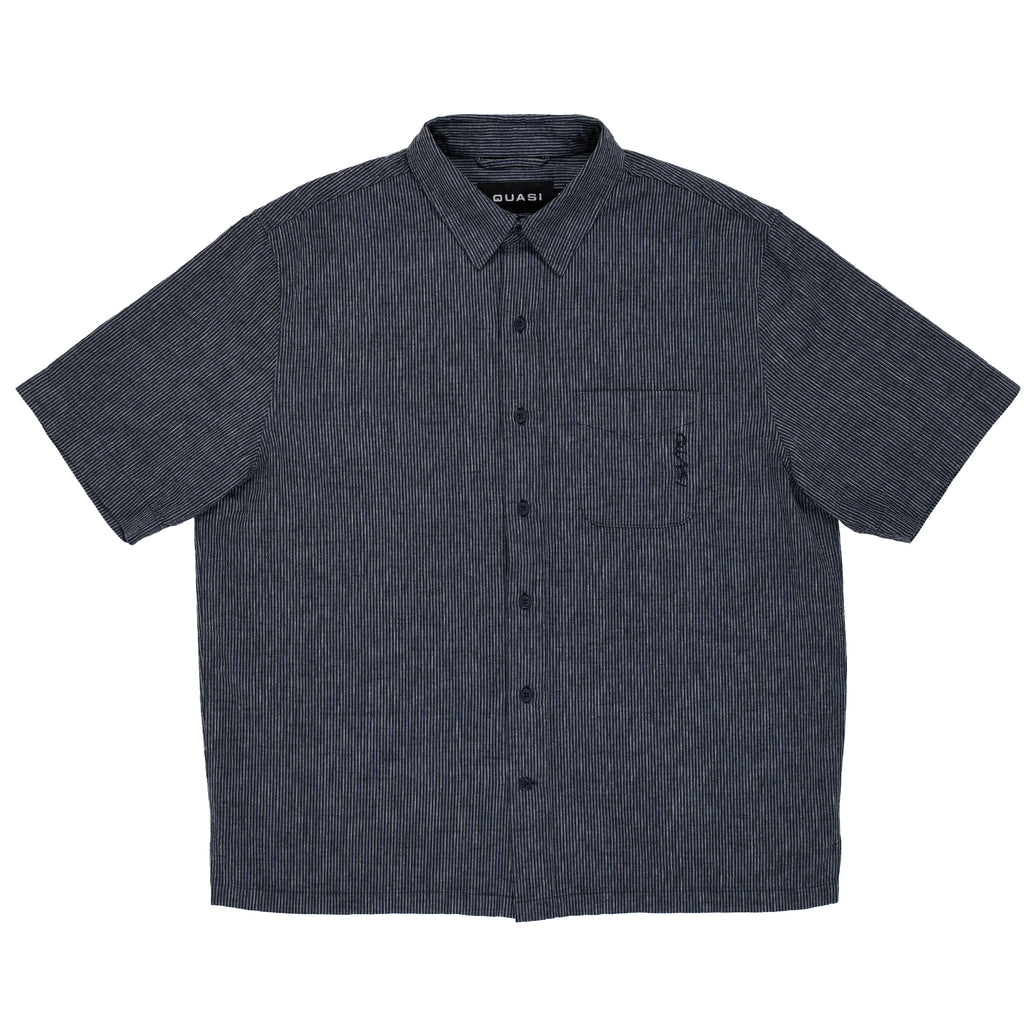 Kalvin Short Sleeve Button Up Shirt [Navy]