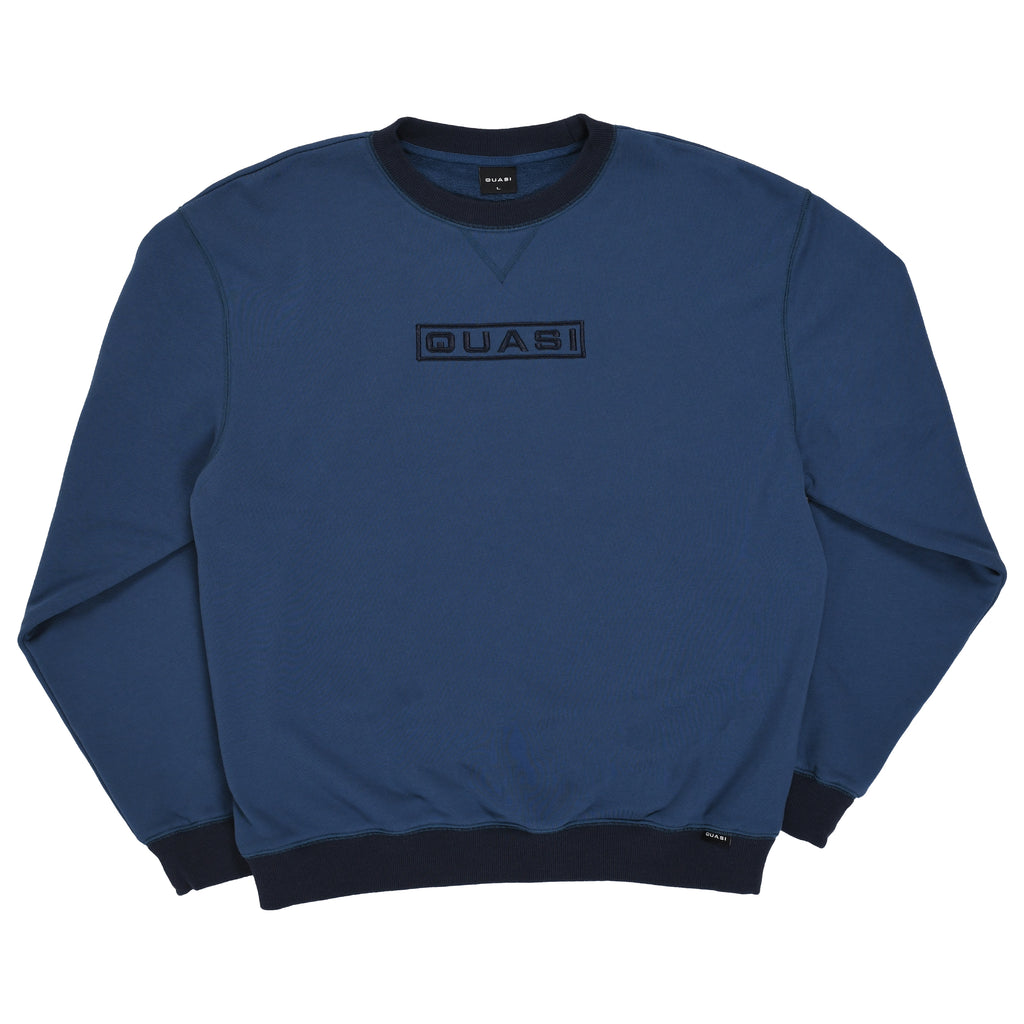 Euro Washed Crew [Navy]