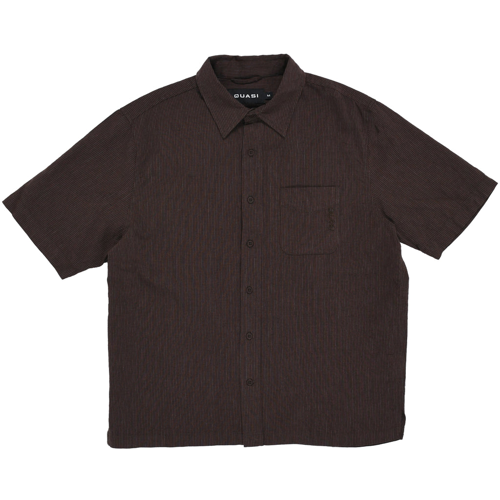 Kalvin Short Sleeve Button Up Shirt [Hickory]
