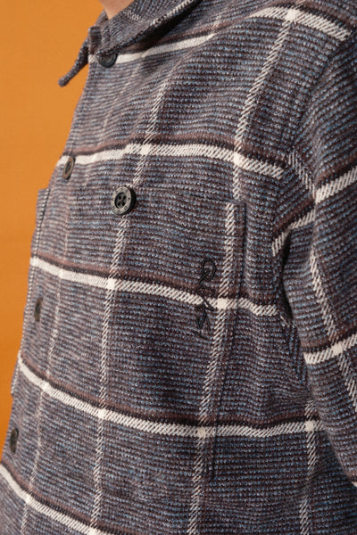 Nome Long Sleeve Button Up Shirt [Peat]
