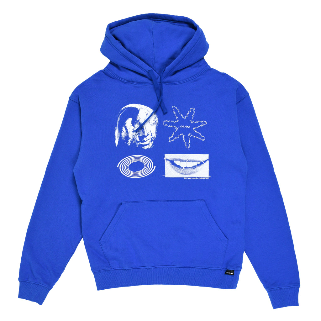 Point Hoodie Royal Quasi Skateboards