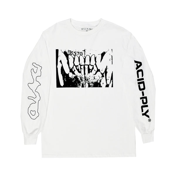 Rephlex Long Sleeve Tee [White]